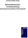 Buchcover Wirtschaftsfachwirt - Formelsammlung
