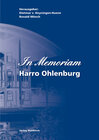 Buchcover In Memoriam - Harro Ohlenburg