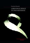 Buchcover Lebendige Dinge in der Moderne