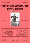 Buchcover Die surrealistische Revolution