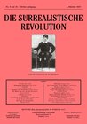 Buchcover Die surrealistische Revolution