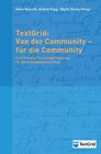 Buchcover TextGrid: Von der Community – für die Community