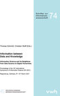 Buchcover Information between Data and Knowledge