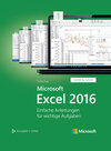 Buchcover Microsoft Excel 2016