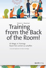 Buchcover Training from the Back of the Room!