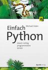 Buchcover Einfach Python