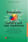 Buchcover Basiswissen Usability und User Experience
