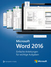 Buchcover Microsoft Word 2016 (Microsoft Press)