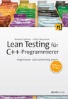 Buchcover Lean Testing für C++-Programmierer