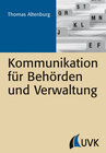 Buchcover Kommunikation für Behörden und Verwaltung