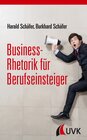 Buchcover Business-Rhetorik für Berufseinsteiger