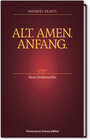 Buchcover Alt. Amen. Anfang.