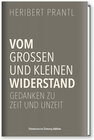 Buchcover Vom kleinen und großen Widerstand