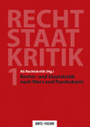 Buchcover Rechts- und Staatskritik nach Marx und Paschukanis