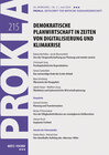 Buchcover Demokratische Planwirtschaft in Zeiten von Digitalisierung und Klimakrise