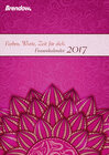 Buchcover Farben, Worte, Zeit für dich. Frauenkalender 2017