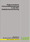 Buchcover Risikoorientierte Prämiendifferenzierung in der Kfz-Haftpflichtversicherung