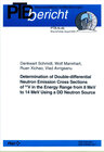 Buchcover Determination of Double-differential Neutron Emmission Cross Sections of 51V in the Energy Range from 8 MeV to 14 MeV Us