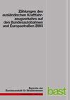 Buchcover Zählungen des ausländischen Kraftfahrzeugverkehrs auf den Bundesautobahnen und Europastrassen 2003