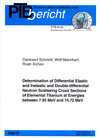 Buchcover Determination of Differential Elastic and Inelastic and Double-differential Neutron Scattering Cross Sections of Element