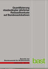 Buchcover Quantifizierung staubedingter jährlicher Reisezeitverluste auf Bundesautobahnen