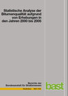 Buchcover Statistische Analyse der Bitumenqualität aufgrund von Erhebungen in den Jahren 2000 bis 2005