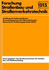 Buchcover Ermittlung der bodenspezifischen Anwendungsgrenzen der Flächendeckenden Dynamischen Verdichtungskontrolle (FDVK)