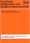 Buchcover Verfahren zur Klassifizierung der Geräuschemissionen von Innerortsstraßen