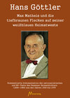 Buchcover Max Matheis und die tiefbraunen Flecken auf seiner weißblauen Heimatweste