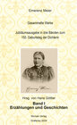 Buchcover Emerenz Meier Gesammelte Werke Jubiläumsausgabe in drei Bänden zum 150. Geburtstag der Dichterin