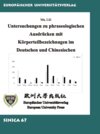 Buchcover Untersuchungen zu phraseologischen Ausdrücken mit Körperteilbezeichnungen im Deutschen und Chinesischen