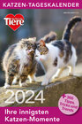 Buchcover Katzen Tageskalender 2024
