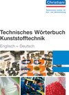 Buchcover Technisches Wörterbuch Kunststofftechnik