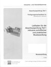 Buchcover Leitfaden für die Abschlussprüfung Teil 1 inklusive schriftlicher und praktischer Musterprüfung Fertigungsmechaniker/-in