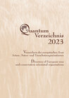 Buchcover Quantum Verzeichnis 2023