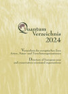 Buchcover Quantum Verzeichnis 2024