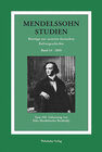 Buchcover Mendelssohn-Studien 15