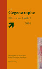 Buchcover Gegenstrophe