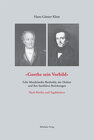 Buchcover 'Goethe sein Vorbild'