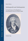 Buchcover Anthropoetik und Anthropoiesis