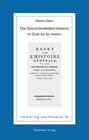 Buchcover Das Geschichtsdenken Voltaires im »Essai sur les moeurs«