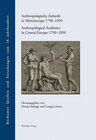 Buchcover Anthropologische Ästhetik in Mitteleuropa 1750–1850