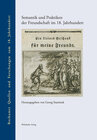 Buchcover Semantik und Praktiken der Freundschaft im 18. Jahrhundert