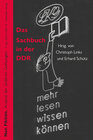 Buchcover Das Sachbuch in der DDR