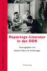 Buchcover Reportage-Literatur in der DDR