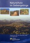 Buchcover Naturschutz im Siebengebirge
