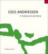 Buchcover Cees Andriessen