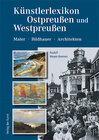 Buchcover Künstlerlexikon Ostpreußen und Westpreußen 1800–1945