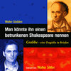 Buchcover Man könnte ihn einen betrunkenen Shakespeare nennen