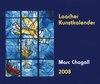 Buchcover Laacher Kunstkalender - Marc Chagall 2008